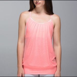 Lululemon No Limits Tank Size S (4/6) Coral